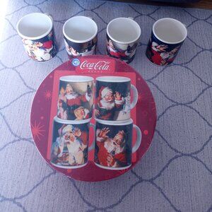 Coca cola mug set